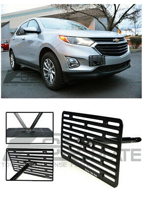 How To Install Front License Plate Bracket On Chevy Equinox